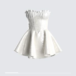 Connie White Mini Dress